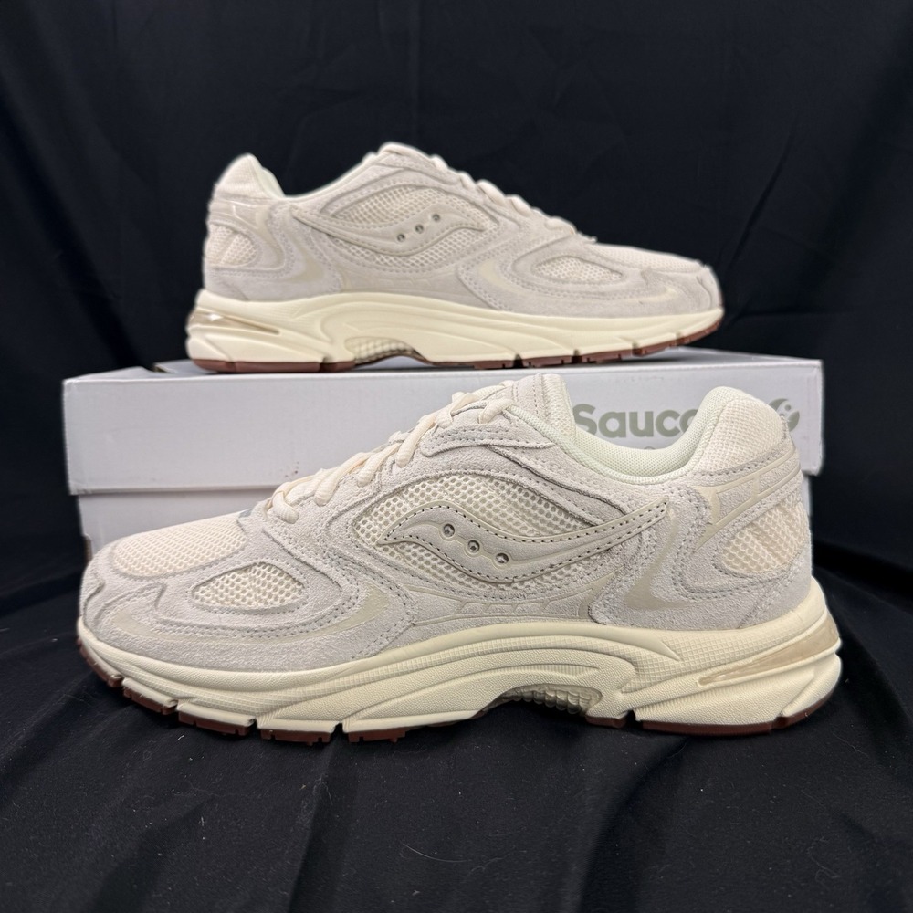 Saucony Grid Jazz 9 Suede Pack Ivory Mens Size 9.5 Womens 11 Sneakers S70898-6